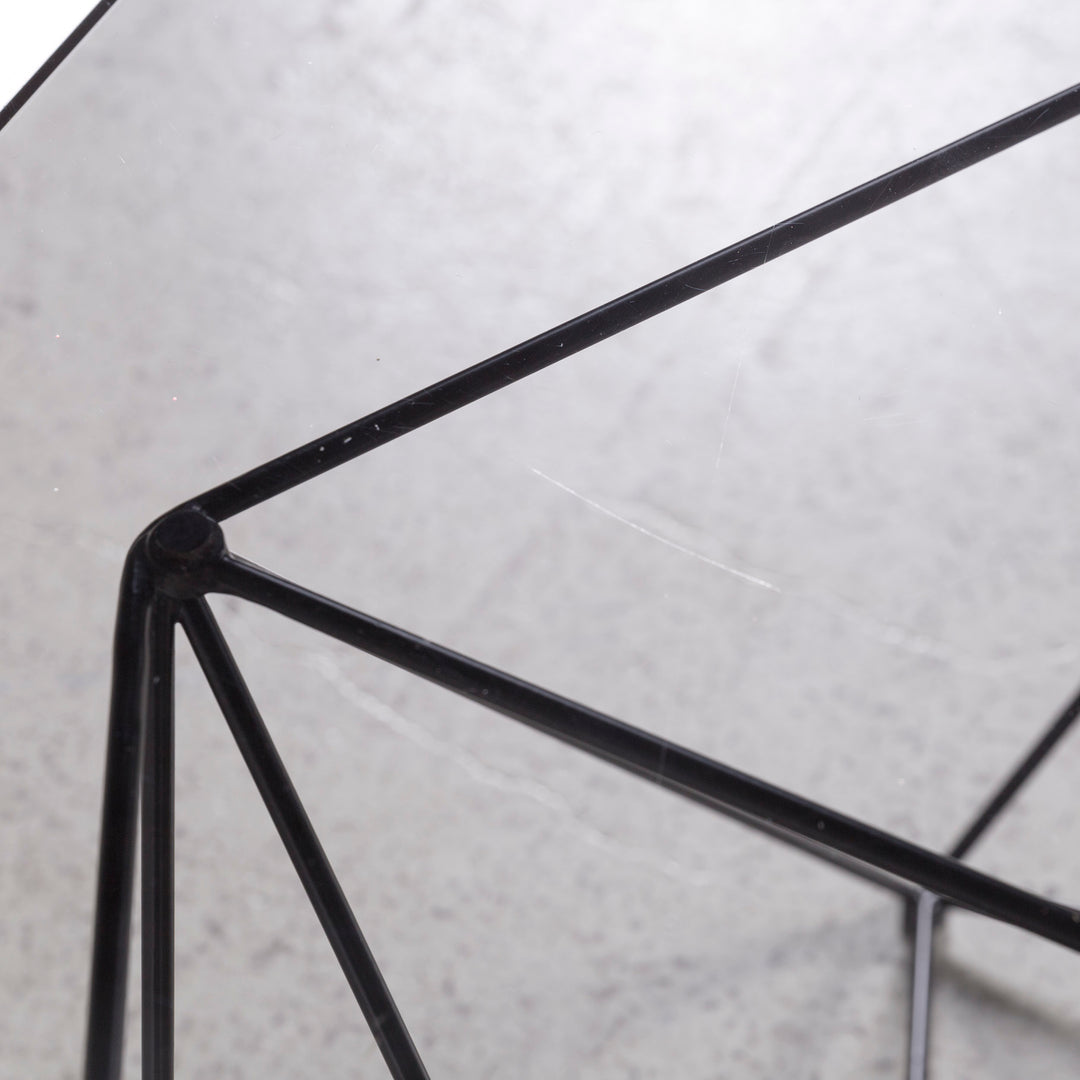 BoConcept Designer Glas Tisch Schwarz Couchtisch #8369