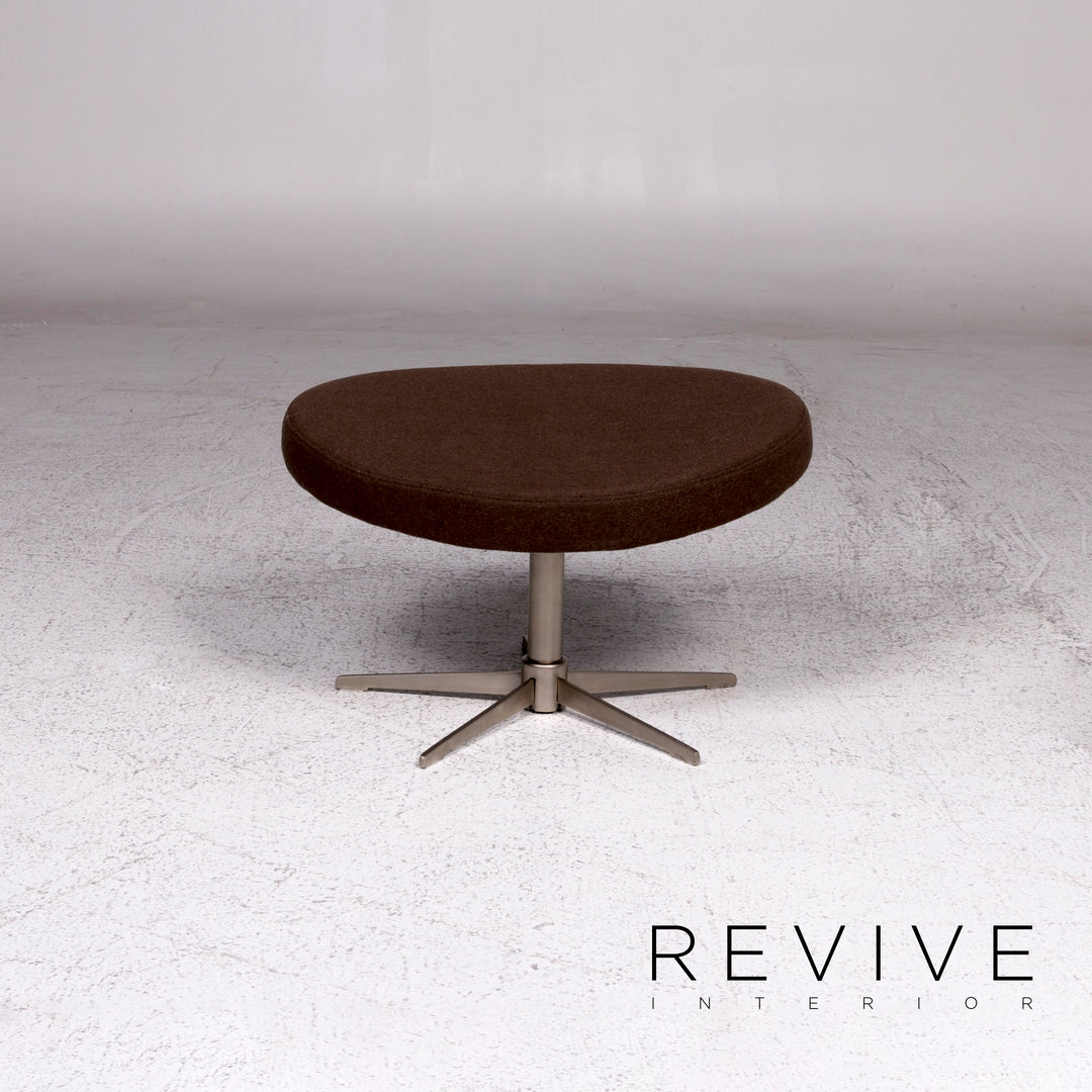 BoConcept Stoff Hocker Braun Drehfunktion #9795