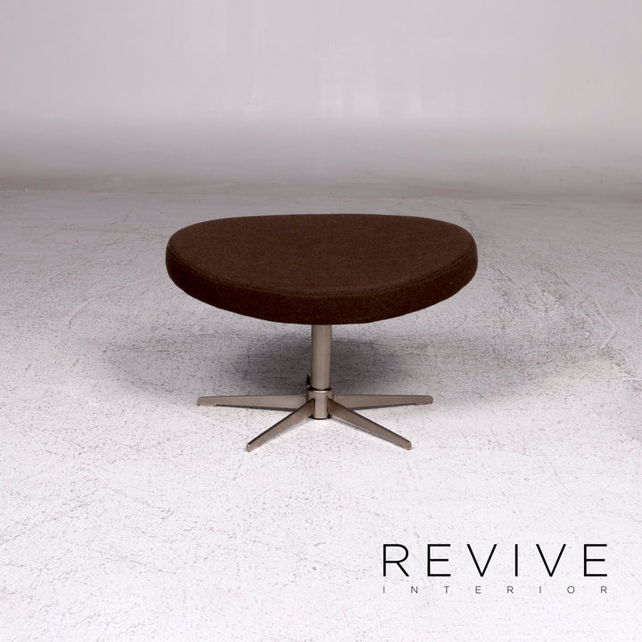 BoConcept Stoff Hocker Braun Drehfunktion #9795