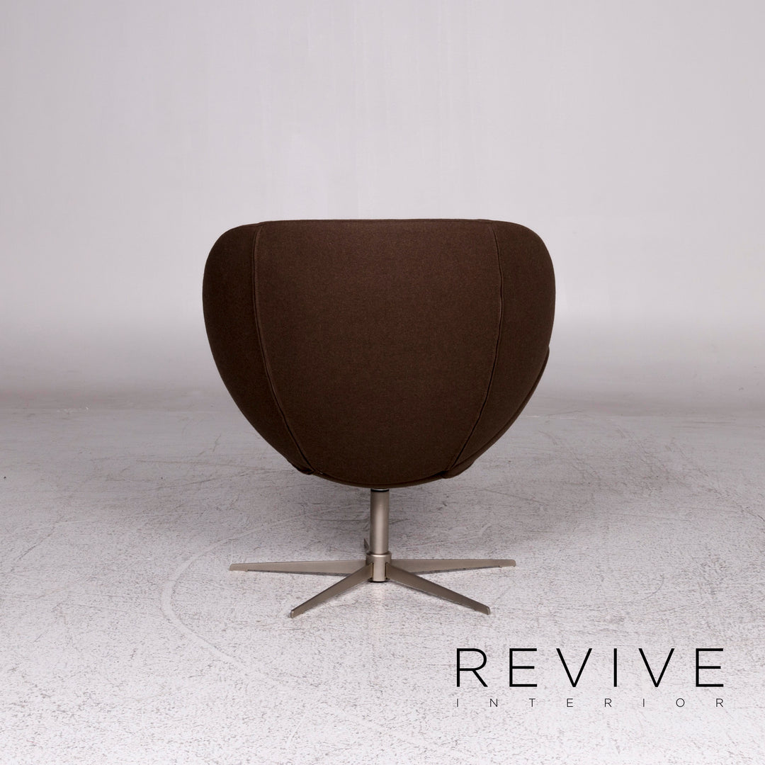 BoConcept Designer Stoff Sessel Braun Drehstuhl #9851