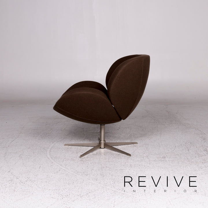 BoConcept Designer Stoff Sessel Braun Drehstuhl #9851
