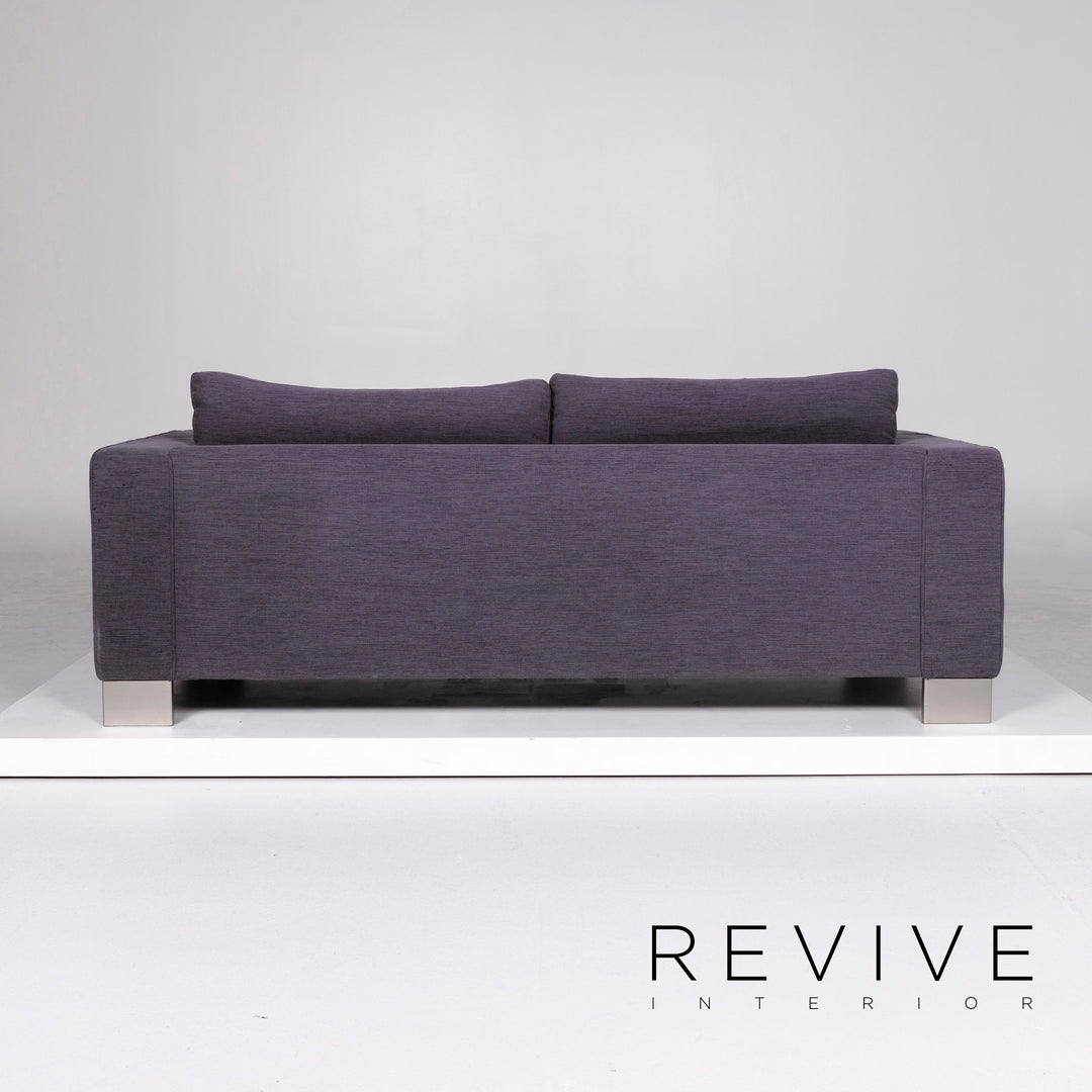 BoConcept Indivi Stoff Sofa Grau Dreisitzer Couch #10157