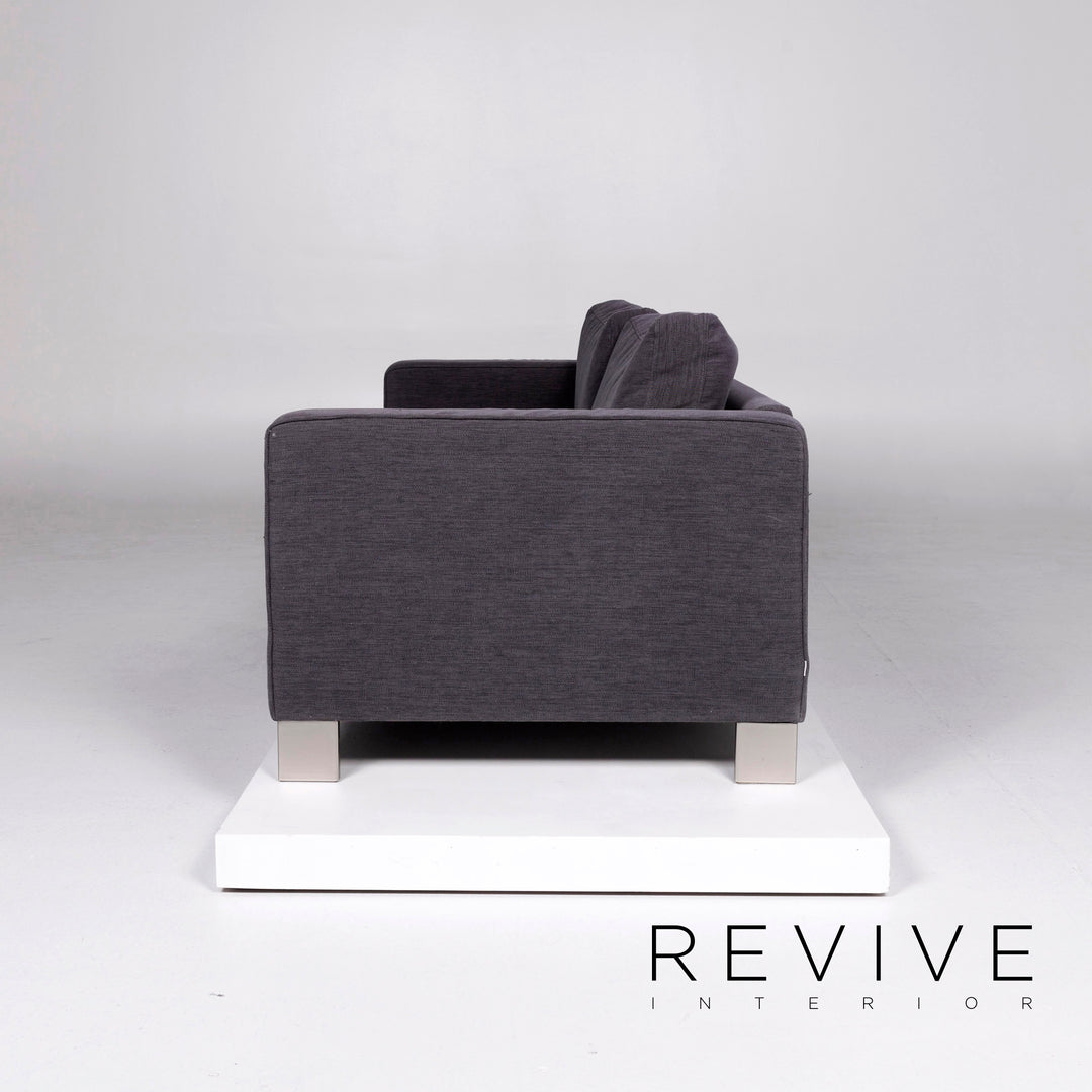 BoConcept Indivi Stoff Sofa Grau Dreisitzer Couch #10157