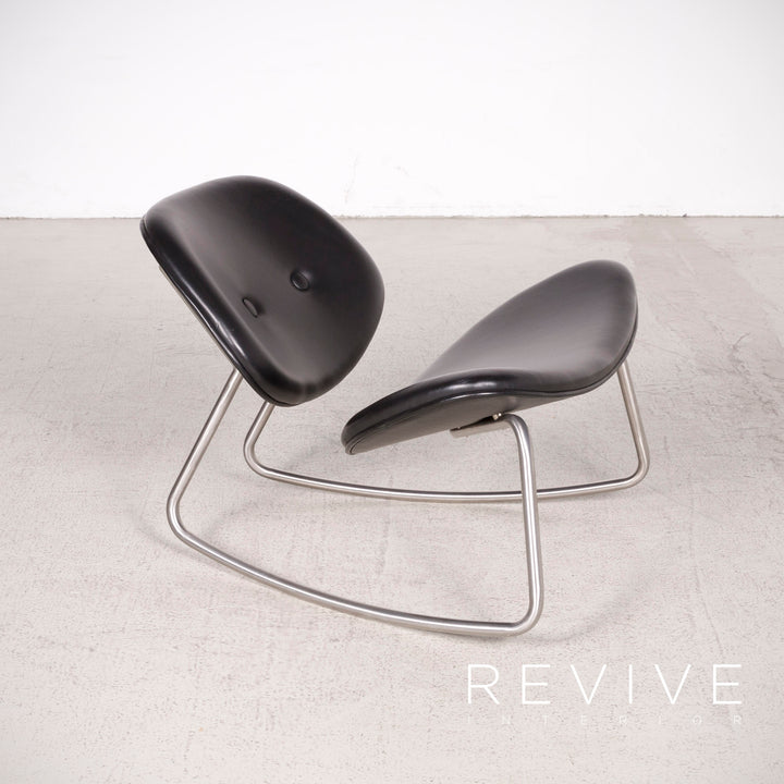 BoConcept Rock Leder Sessel Schwarz Echtleder #8215