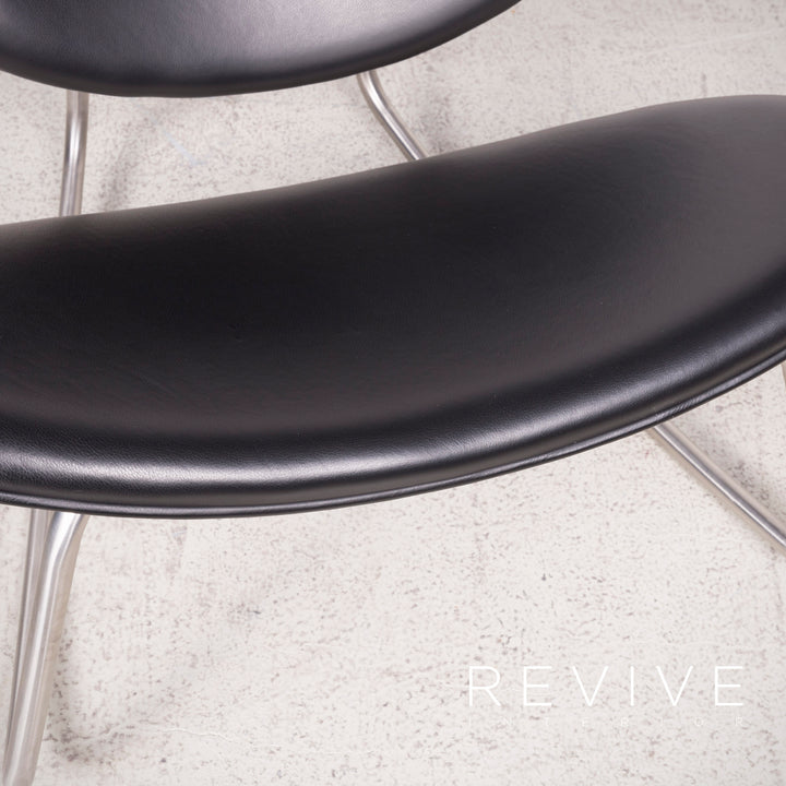 BoConcept Rock Leder Sessel Schwarz Echtleder #8215