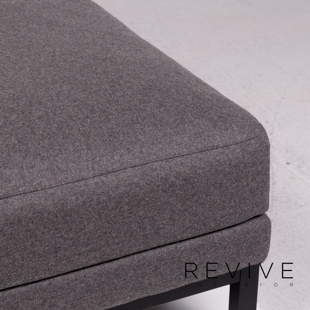 Bolia North Stoff Hocker Grau #11630