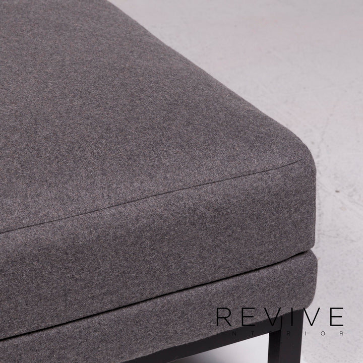 Bolia North Stoff Hocker Grau #11630