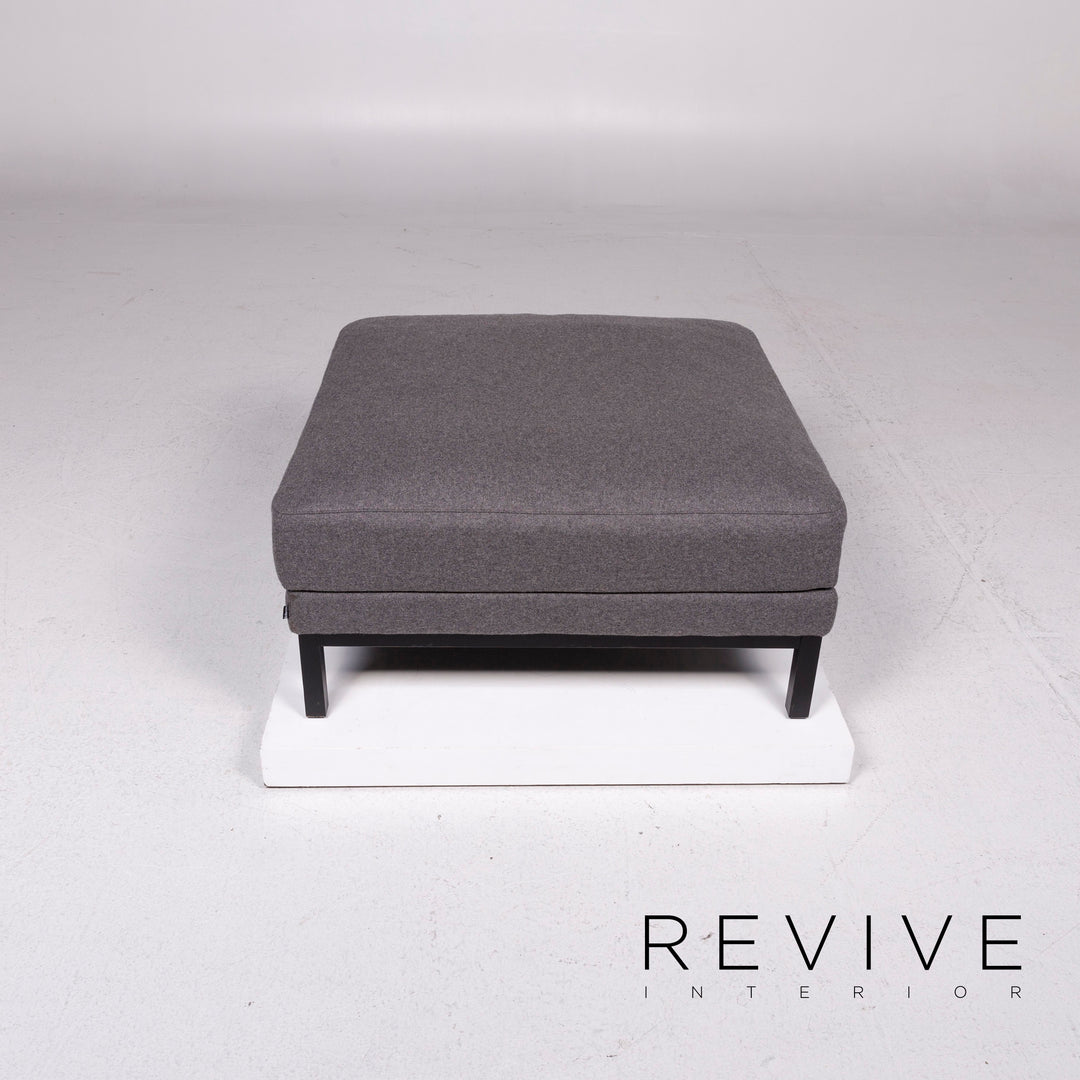 Bolia North Stoff Hocker Grau #11630