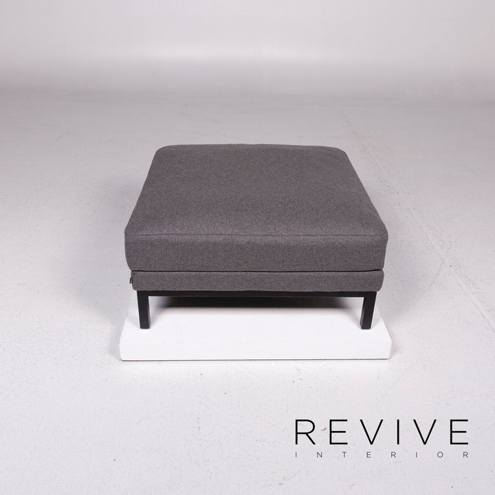 Bolia North Stoff Hocker Grau #11630