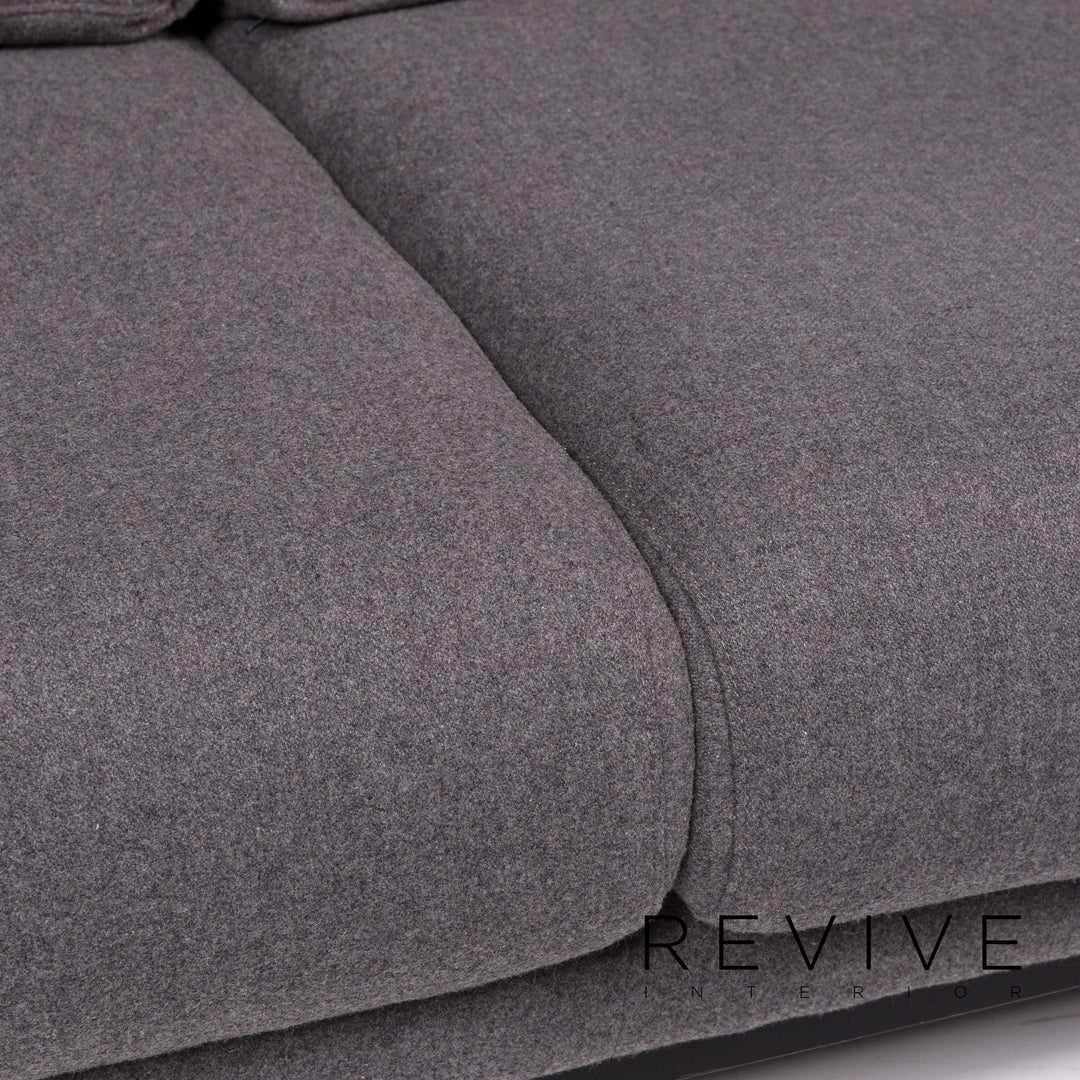 Bolia North Stoff Sofa Grau Dreisitzer Couch #11631