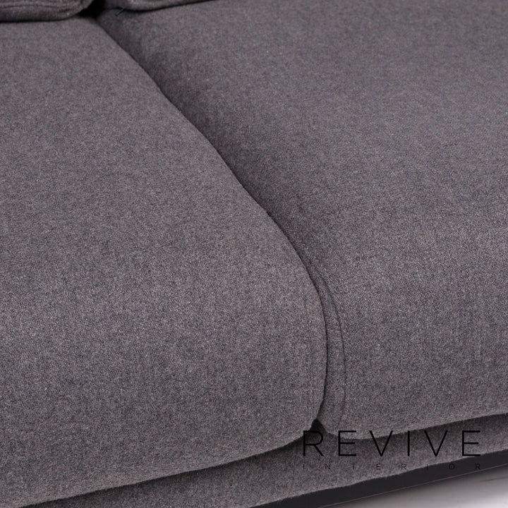 Bolia North Stoff Sofa Grau Dreisitzer Couch #11631