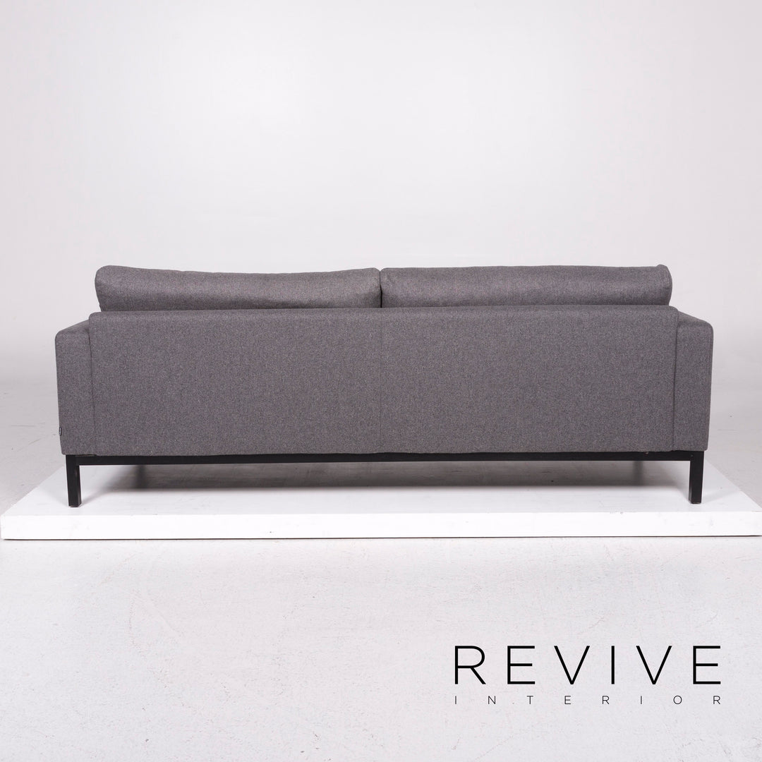 Bolia North Stoff Sofa Grau Dreisitzer Couch #11631