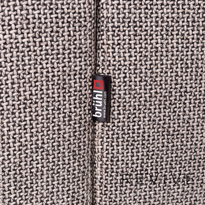Brühl & Sippold Alba Stoff Sessel Grau #10900