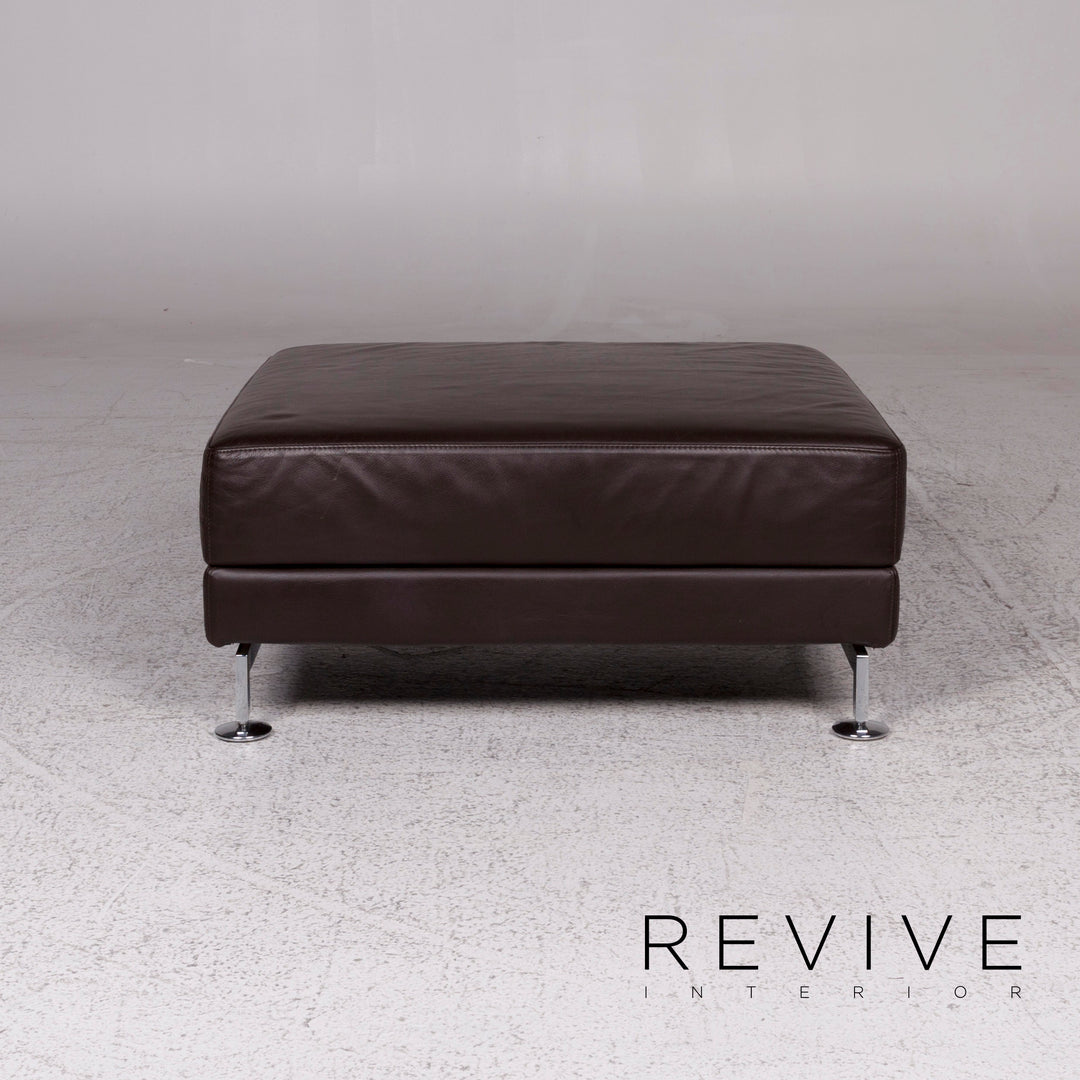 Brühl & Sippold Moule Leder Hocker Braun #9961