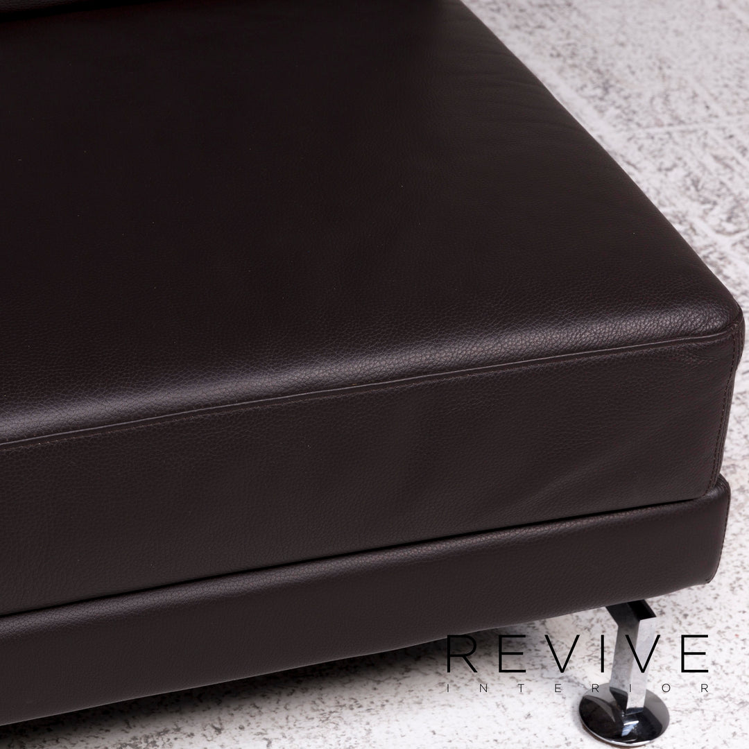 Brühl & Sippold Moule Leder Sessel Braun #9794