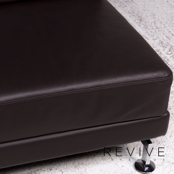 Brühl & Sippold Moule Leder Sessel Braun #9794