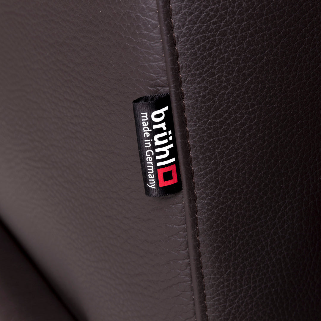 Brühl & Sippold Moule Leder Sessel Braun #9794