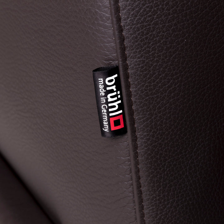 Brühl & Sippold Moule Leder Sessel Braun #9794