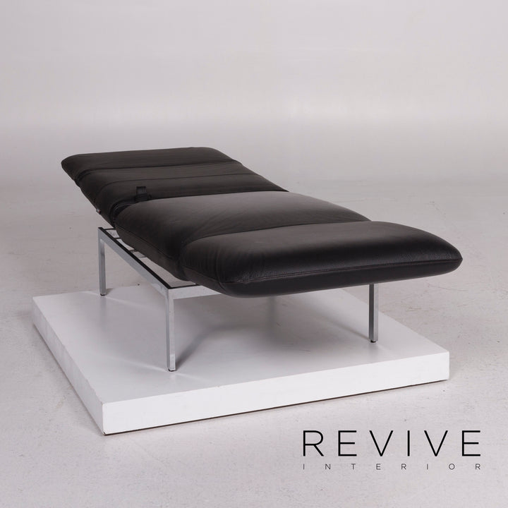 Brühl & Sippold Roro Leder Sessel Schwarz inkl. Funktion #11776