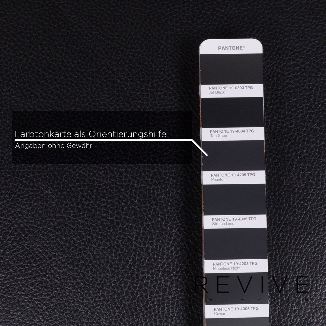 Brühl & Sippold Roro Leder Sessel Schwarz inkl. Funktion #11776