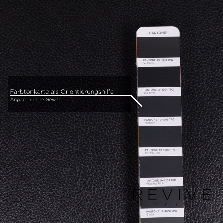 Brühl & Sippold Roro Leder Sessel Schwarz inkl. Funktion #11776