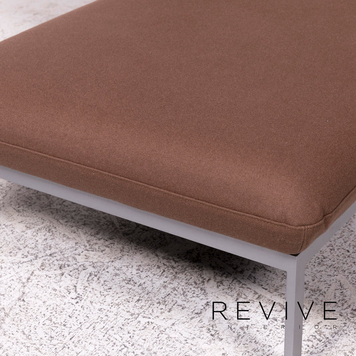 Brühl & Sippold Roro Stoff Ecksofa Braun Sofa Relaxfunktion Schlaffunktion Couch #10192