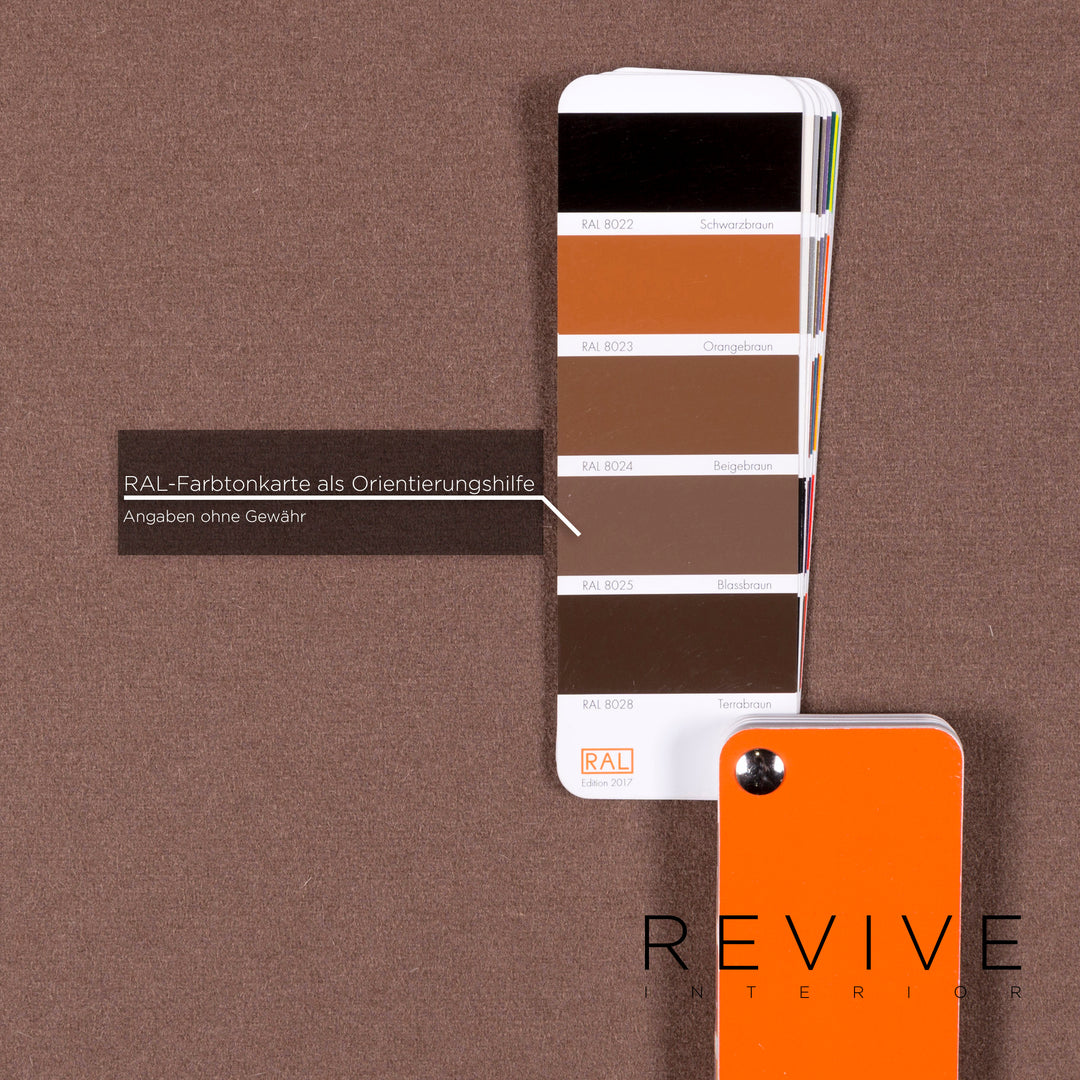 Brühl & Sippold Roro Stoff Ecksofa Braun Sofa Relaxfunktion Schlaffunktion Couch #10192