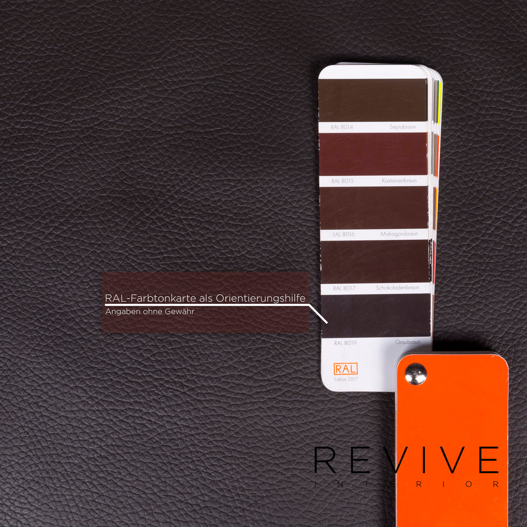 Brühl & Sippold Serge Leder Sessel Braun #9253