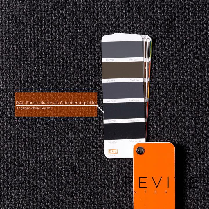 Brühl & Sippold Stoff Ecksofa Anthrazit Grau Sofa Couch #10388