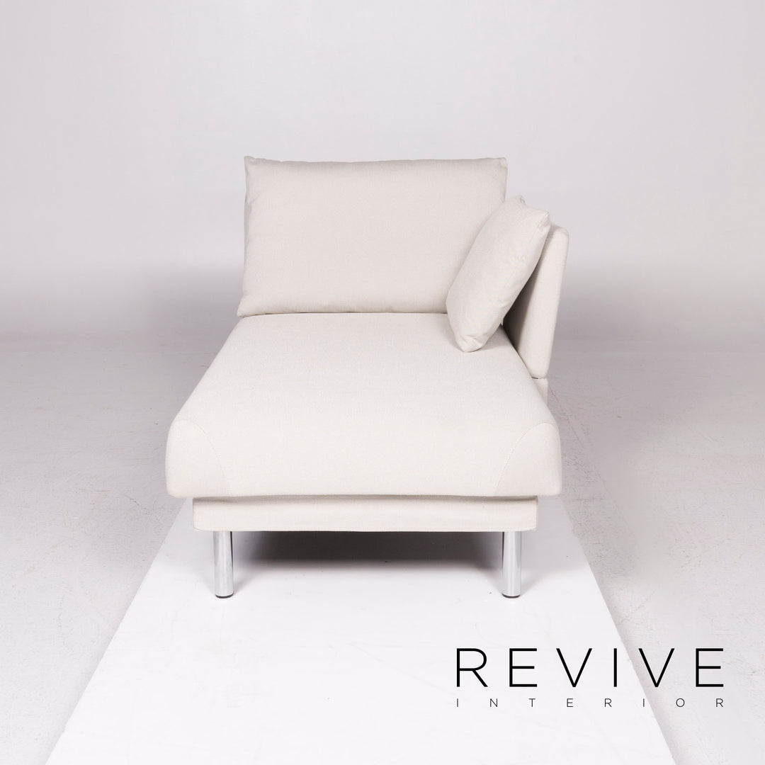 Brühl & Sippold Tam Stoff Sofa Weiß Zweisitzer inkl. Funktion #11753