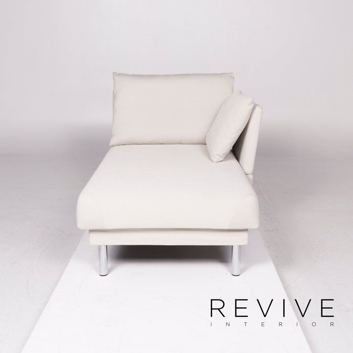 Brühl & Sippold Tam Stoff Sofa Weiß Zweisitzer inkl. Funktion #11753