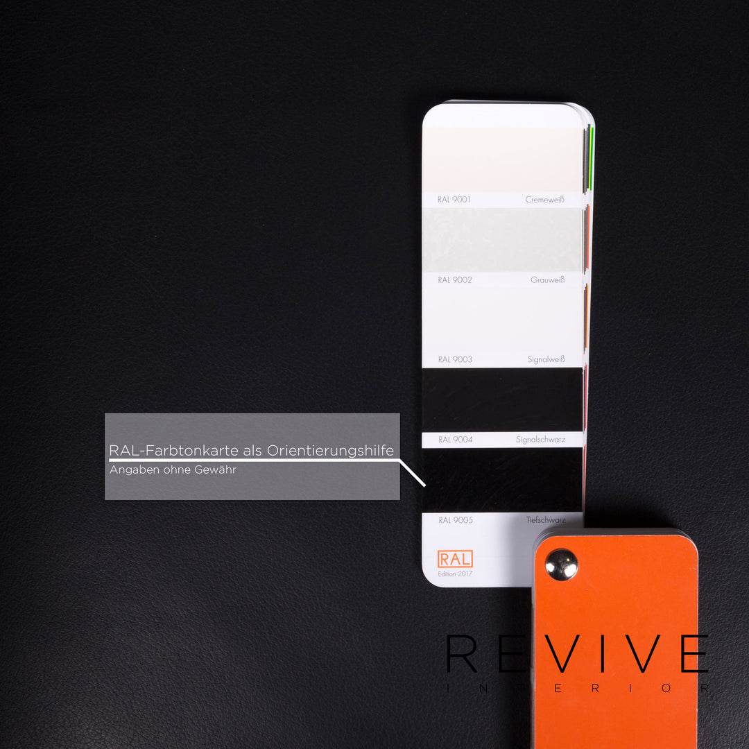 Brühl & Sippold Visavis Leder Sessel Schwarz #9954