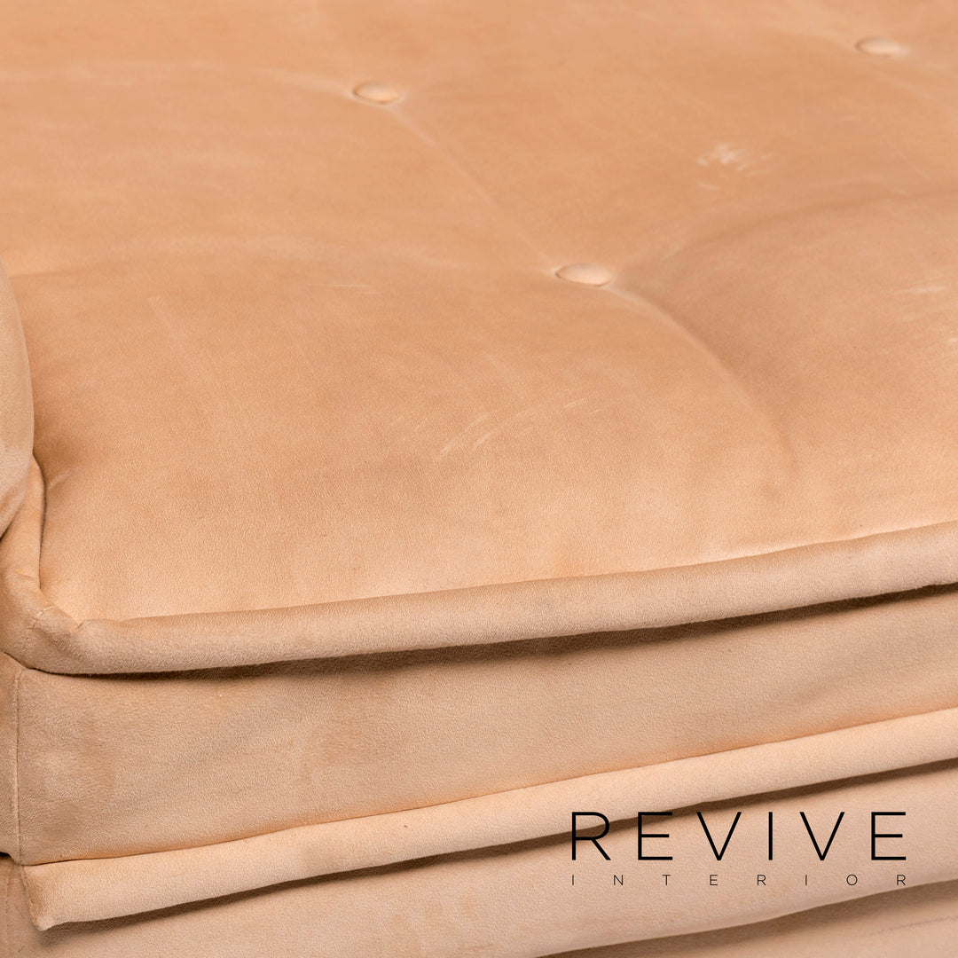 Bretz Gaudi fabric sofa beige sleeping function couch #11201