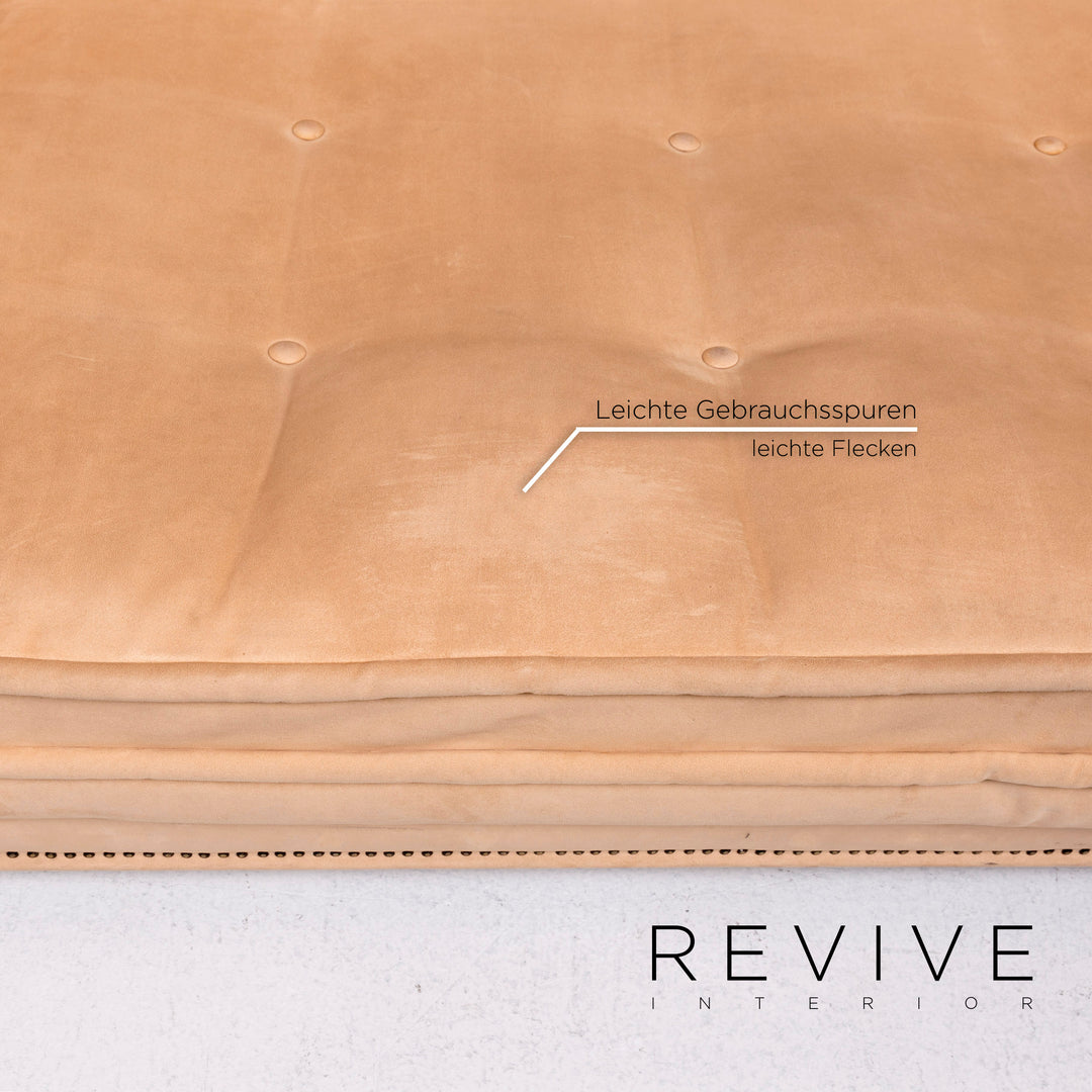 Bretz Gaudi fabric sofa beige sleeping function couch #11201