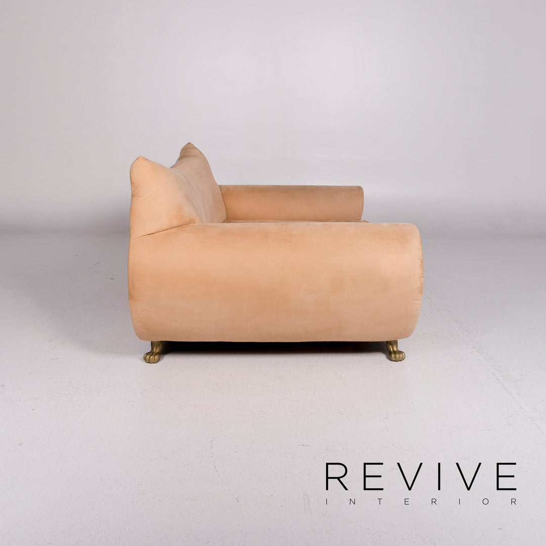 Bretz Gaudi fabric sofa beige sleeping function couch #11201