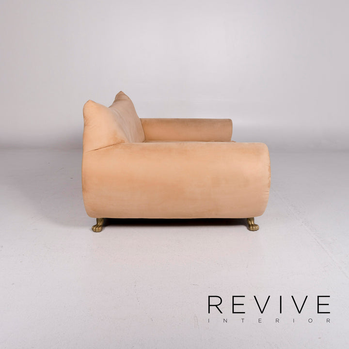 Bretz Gaudi fabric sofa beige sleeping function couch #11201