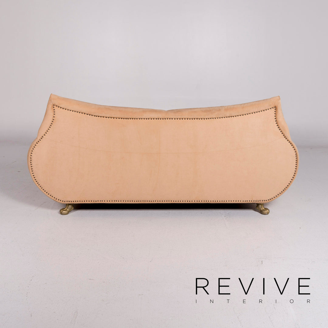 Bretz Gaudi fabric sofa beige sleeping function couch #11201