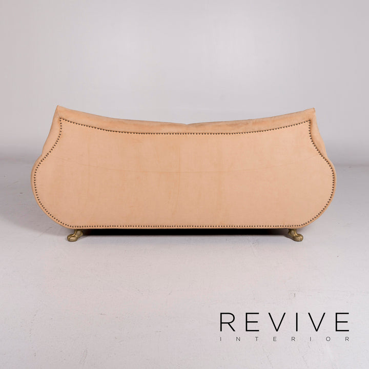 Bretz Gaudi fabric sofa beige sleeping function couch #11201