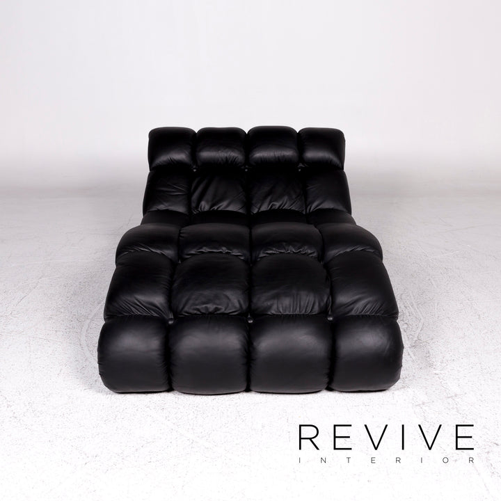 Bretz Laola Designer Leather Lounger Black Relax #9668