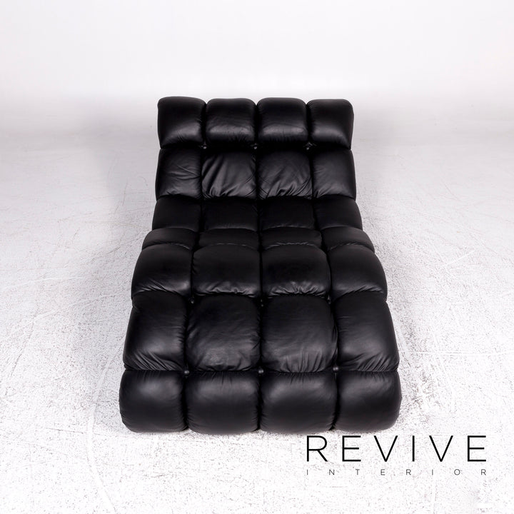 Bretz Laola Designer Leather Lounger Black Relax #9668