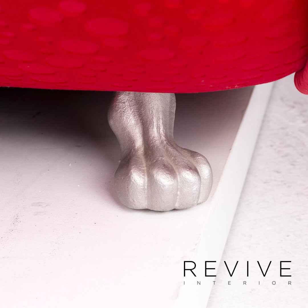 Bretz Laola Fabric Lounger Red #10974