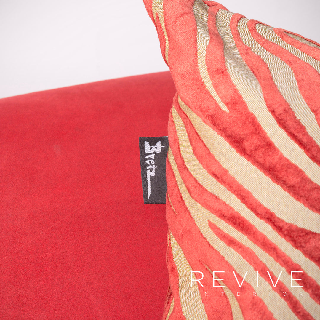 Bretz Mammut G160 Fabric Sofa Red Couch #8190