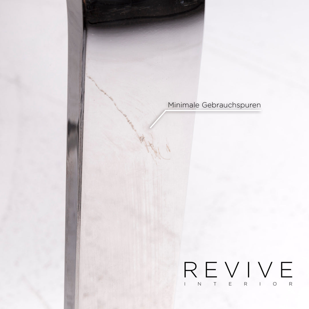 Bretz Marilyn Designer Velvet Fabric 6x Chair Set Yellow Armchair #9311