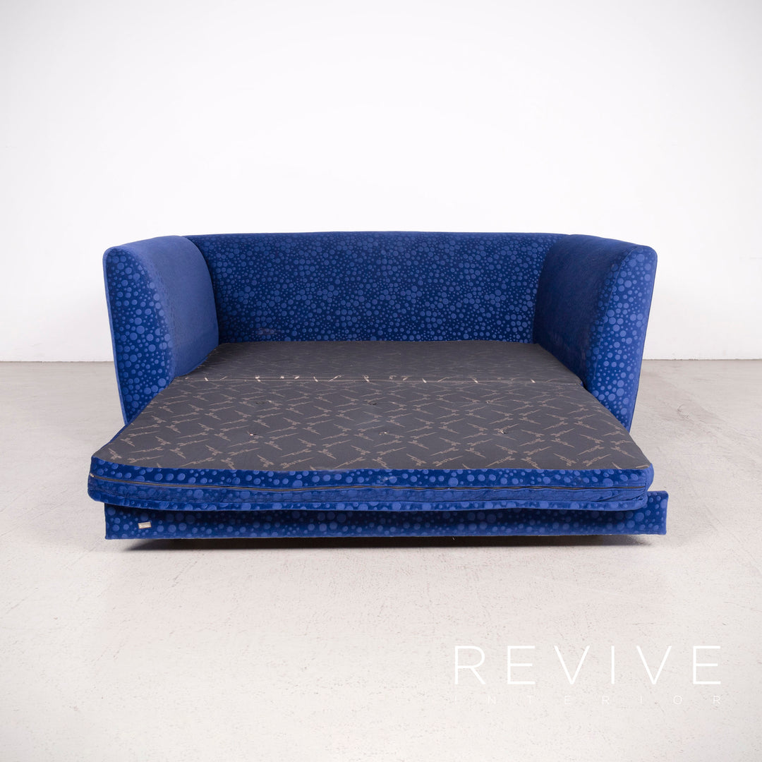 Bretz Monster Fabric Sofa Blue Three Seater Sofa Bed #8231