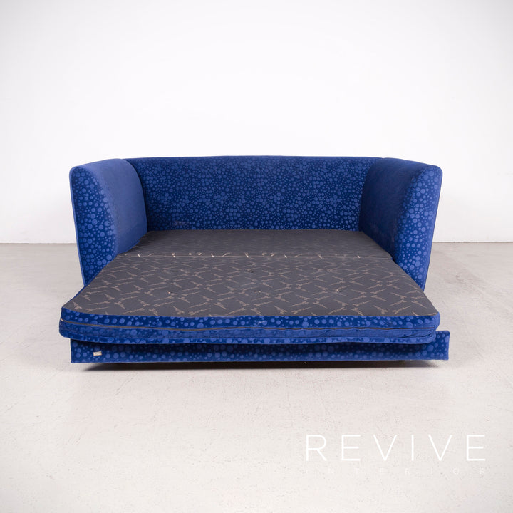 Bretz Monster Fabric Sofa Blue Three Seater Sofa Bed #8231