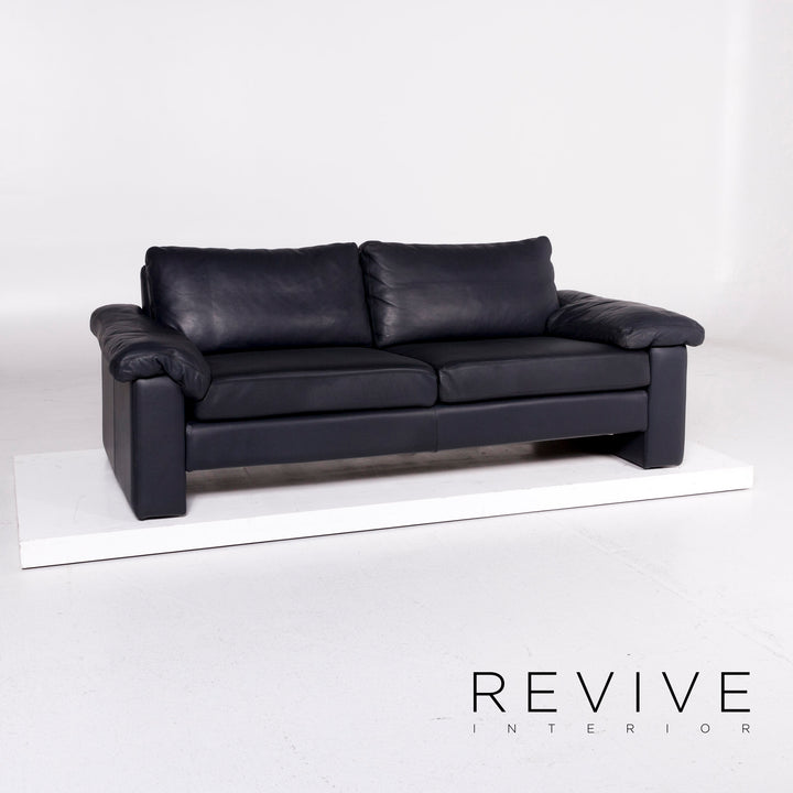 Cor Conseta Sofa Blue Dark Blue Two Seater Couch #11025