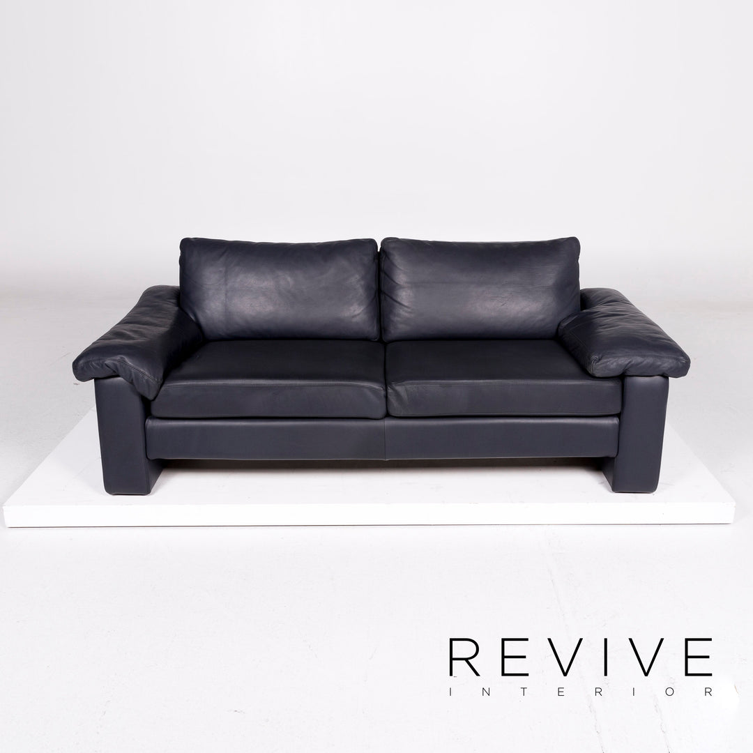 Cor Conseta Sofa Blue Dark Blue Two Seater Couch #11025