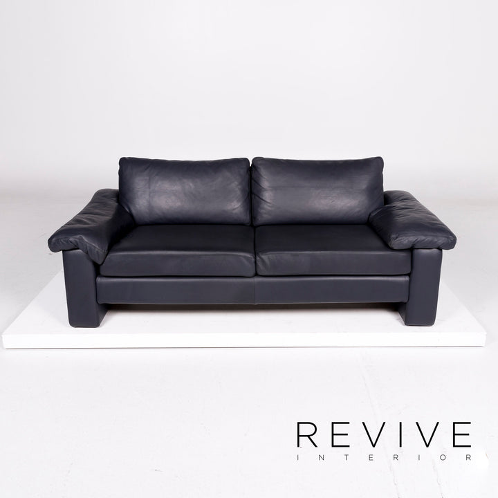 Cor Conseta Sofa Blue Dark Blue Two Seater Couch #11025