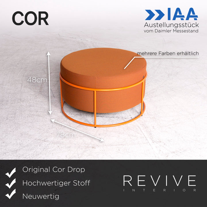 Cor Drop Designer Stoff Hocker Pauline Deltour Schemel #8789