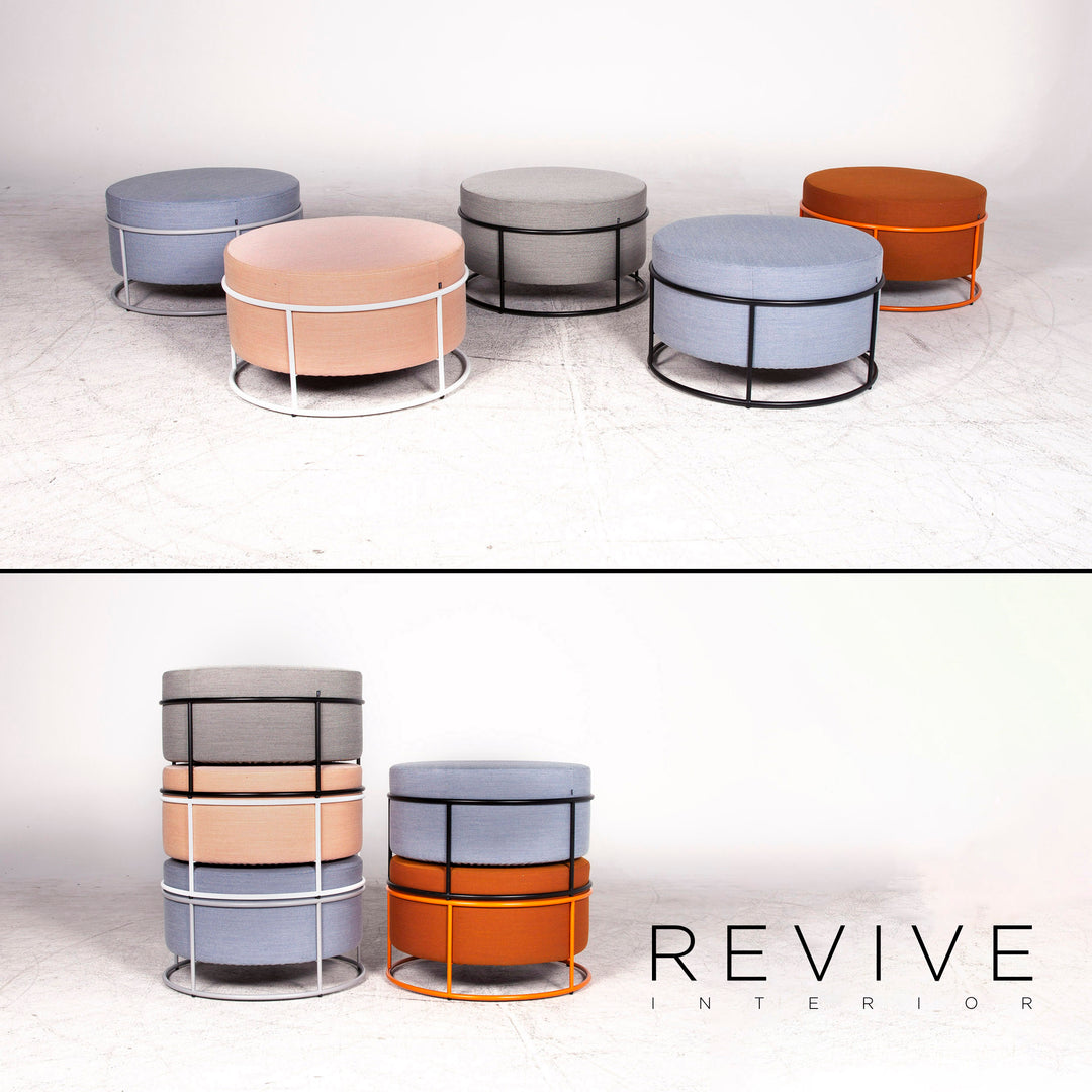 Cor Drop Designer Stoff Hocker Pauline Deltour Schemel #8789